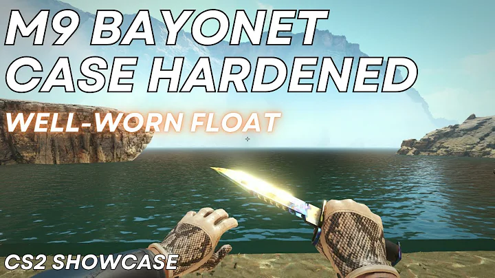 M9 Bayonet Case Hardened (Well-Worn) | CS2 Skin Showcase #1414
