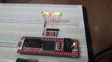 Atmega128A Led Control