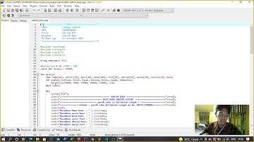 program sablon kaos castom || c++ dev