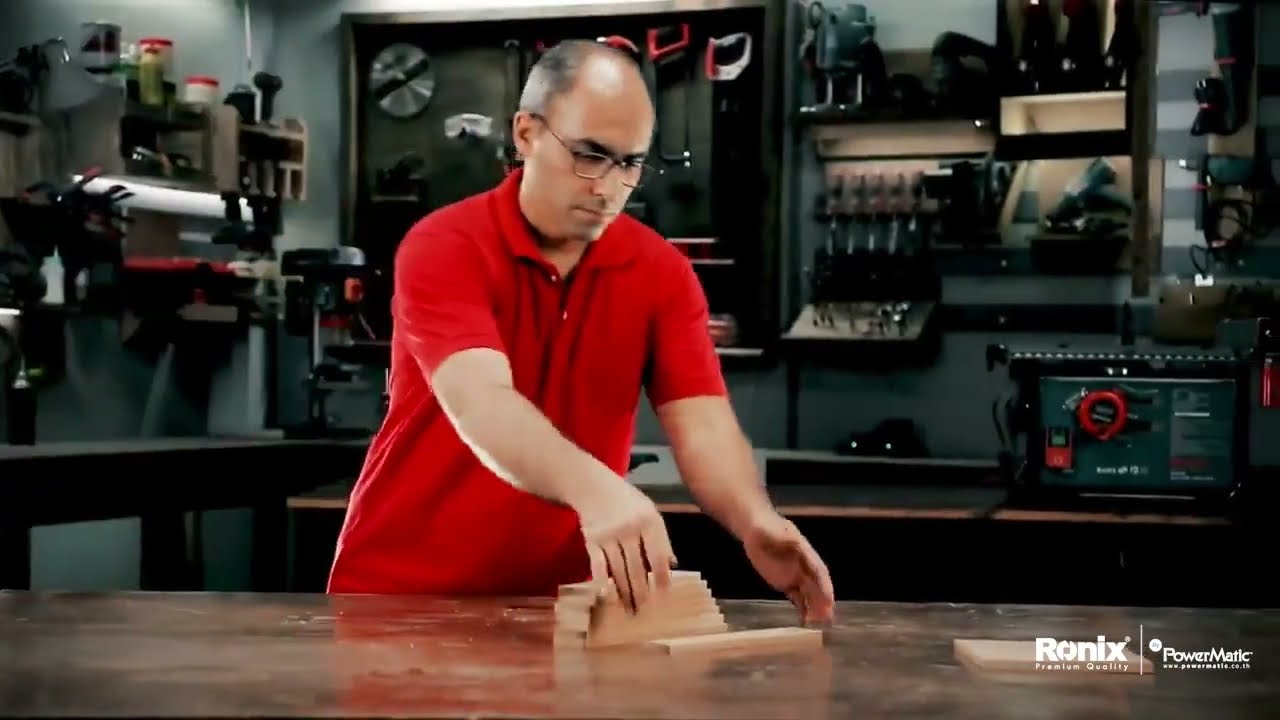 Do it Yourself with RONIX Tools ทำจานไม้สี่เหลี่ยม มินิมอลแบบคูลๆ