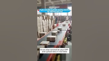 If you use this express sorting machine for delivery sorting