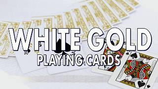 Deck Review - Black Roses White Gold Playing Cards Limited Edition