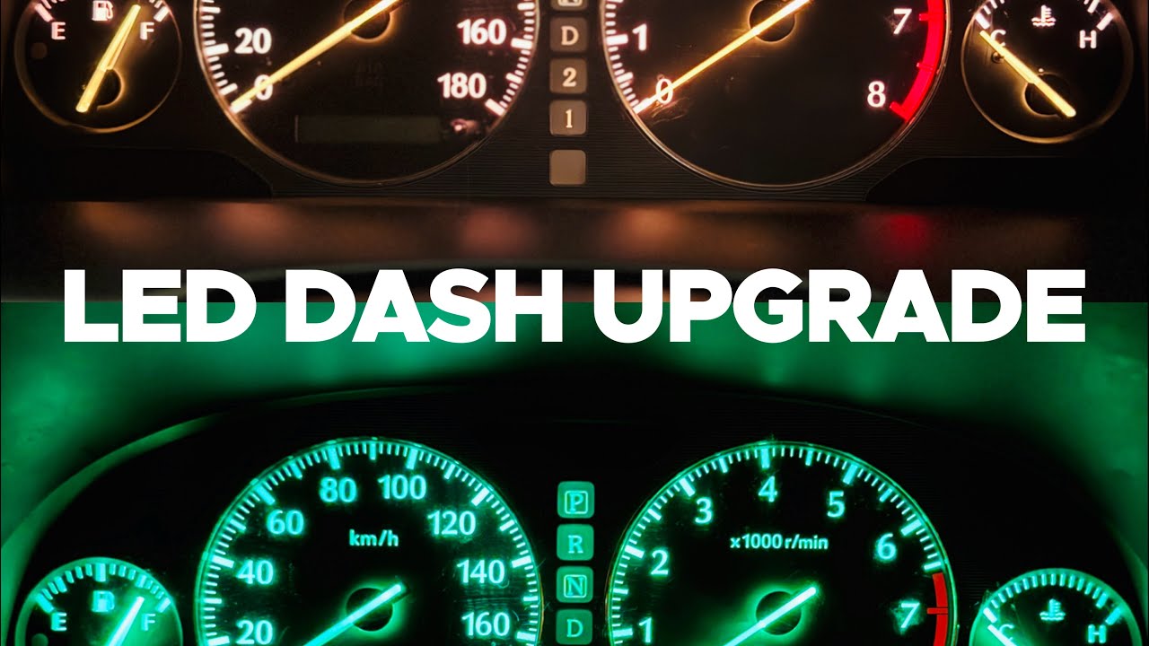 How to Upgrade Your Dash Cluster to LEDs Nissan Cima / 240sx / Skyline / Silvia / Stagea etc JDM
