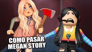 ESCAPA DE Megan [Story] ROBLOX | JUEGO COMPLETO | TODOS LOS FINALES