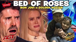 Golden Buzzer: Filipino makes the judges cry when Strange Baby sings along to the Bon Jovi song