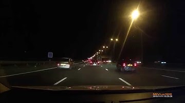 M25 variable speed limit by night