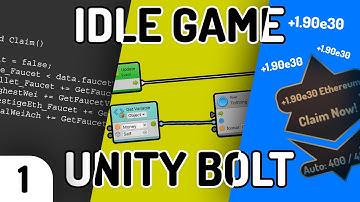 How to Make an Idle/Clicker Game Using Unity Bolt! (Part 1) - BASICS