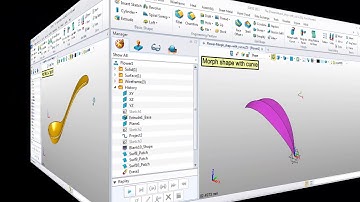 ZW3D - Rugalmas Morph funkciók
