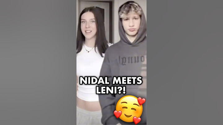 Nidal Wonder Meets Leni?!