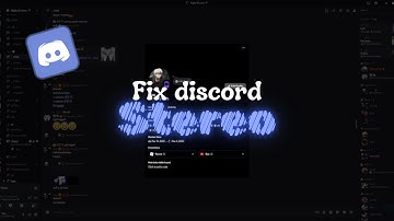How to fix Stereo Discord #2025