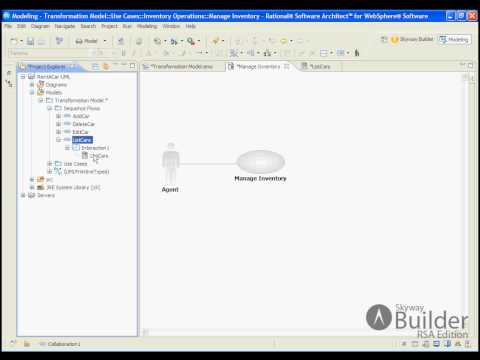 Spring UML Design (3 of 5) - Create Sequence Flows Package