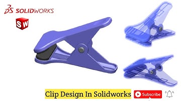 Solidworks Tutorials | Clip Design In Solidworks