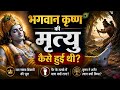 Krishna  Why Did Lord Krishna Accept Death So Calmly?#mahabharata #krishna #history #upsc #study 