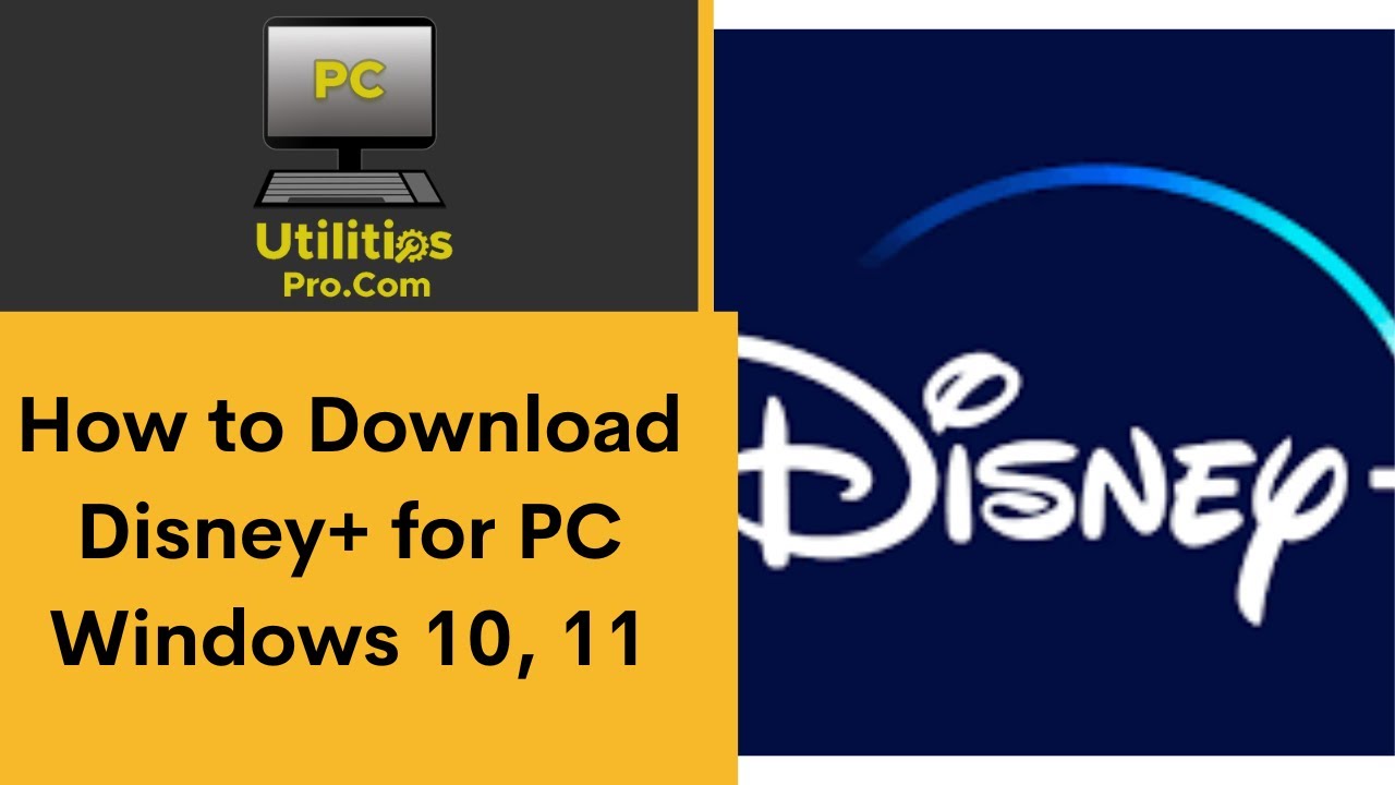 How to Download Disney+ for PC Windows 10, 11 - YouTube