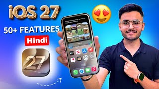Top 50 Features of iOS 27🔥 (HINDI) | iOS 27 features | iOS 27 new features | iOS 27 screenshot 1