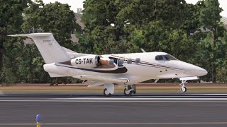 MSFS 2020 | Taking-off From Navegantes (SBNF) and Landing the Phenom 100 at Brasília (SBBR)