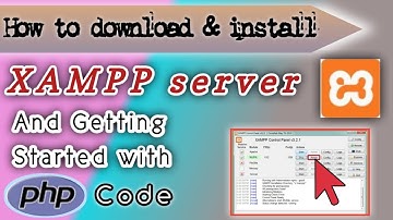 How to Install XAMPP Server On Windows 10 | XAMPP Step By Step Setup | Getting Started with PHP Code
