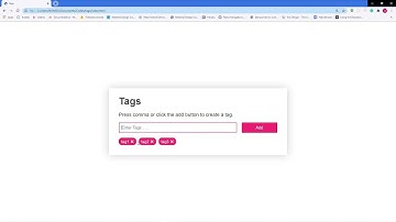 How to create a tagging system with HTML, CSS, and JavaScript No Frameworks