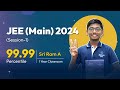 Jee main 2024  session 1 results  sri ram 9999 percentile  aakash made me ace exam timings