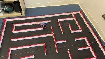 Micro mouse: Code is Work in Progress