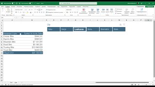 Дизайн срезов в Excel (эффект вдавливания)