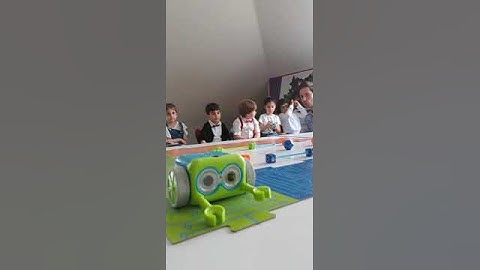 Anaokulu Kodlama Dersi - Botley Robotu