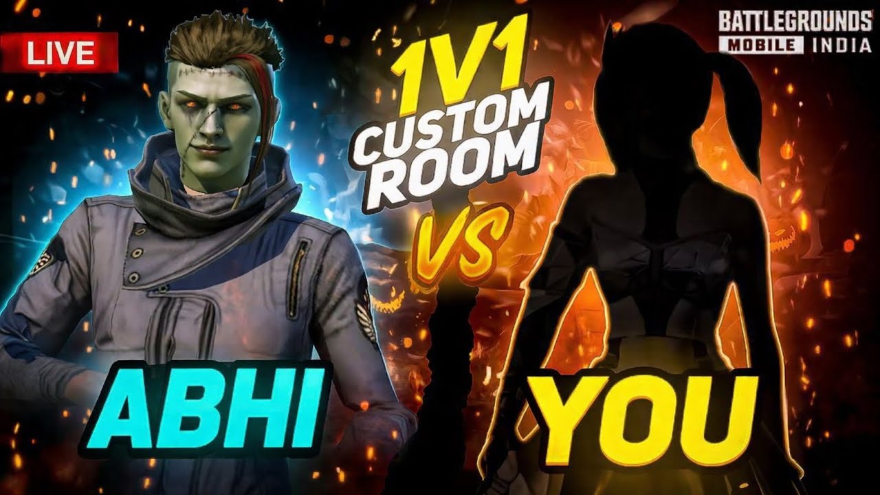 1v1 TDM CHALLENGE 🔥 | 1v1 TDM COSTOM ROOM | BGMI LIVE #bgmi #pubg # ...