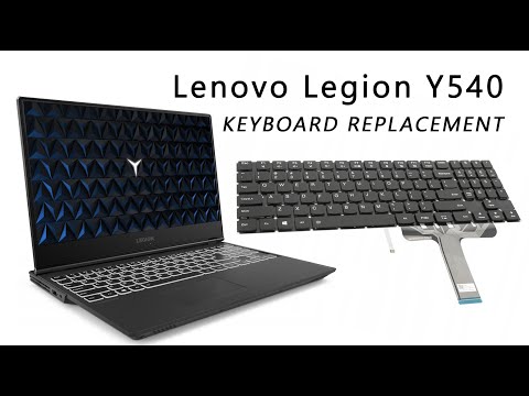 Lenovo Legion Y540 17 Keyboard Replacement Wymiana klawiatury laptop LEGION Y540-17IRH