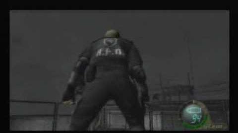 Resident Evil 4 Leon Vs Krauser part 2 Seperate Ways 3