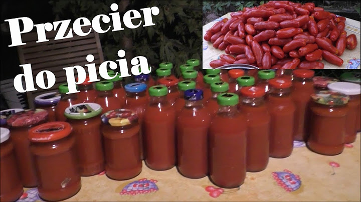 Przecier pomidorowy - ogrodnika 🍅