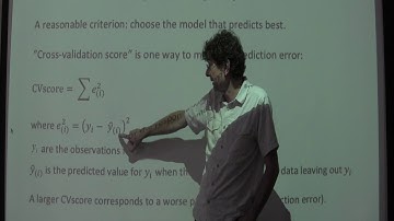 BIO501 Lecture Week 8: Model Selection
