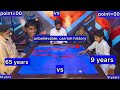 9 years & 65 years carrom board full match first time sensational fantastic condition 