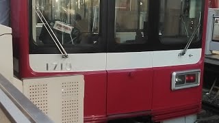 京急1500形1713編成　特急青砥行き　上大岡駅にて発車&加速音