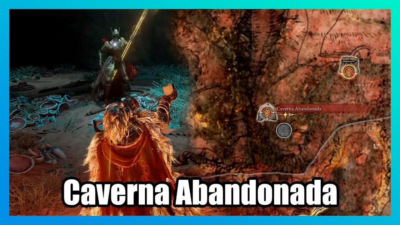 Elden Ring 100% - Caverna Abandonada