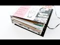 Junk Journal Tutorial mit Albunseiten aus Paperbags, Cardstock & Vellum