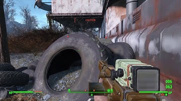 Fallout 4 Legendary deathclaw vs sentry bot
