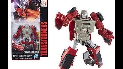 Transformers Power of the Primes Legends Class WINDCHARGER Toy Review