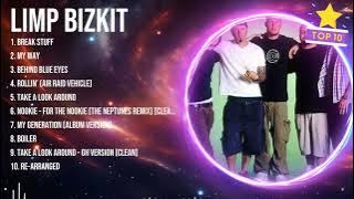 Limp Bizkit 2024 MIX ~ Top 10 Best Songs ~ Greatest Hits ~ Full Album 1