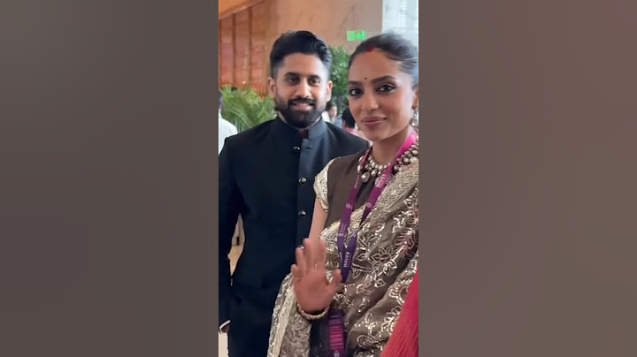 Sobhita Dhulipala-Naga Chaitanya look ADORABLE at WAVES Summit 2025 ❤️ #shorts #sobhita