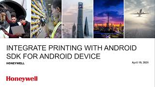 Printing on Android Device using Honeywell Android Printing SDK (HD quality Version)