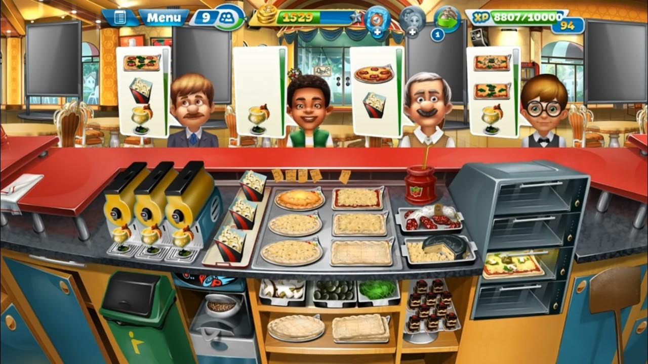 Cooking fever pizzeria tournament Part 5 YouTube