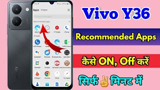 vivo y36 recommended apps off, vivo y36 recommended apps remove screenshot 4