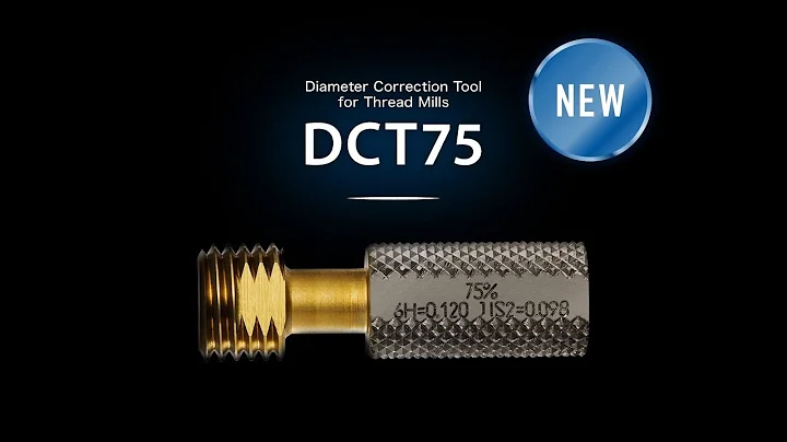 Diameter Correction Tool for Thread Mills DCT75