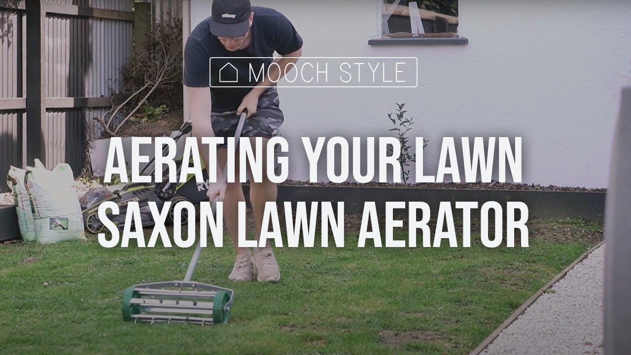 Aerating your lawn Saxon Lawn Aerator