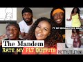 The Mandem Rate My PLT Outfits| ft My Quarantine Belly