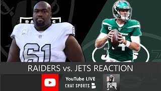 Raiders vs. jets was a huge game for oakland as they were coming off 3
straight wins against the lions, chargers, and bengals but played
horrible lost to...