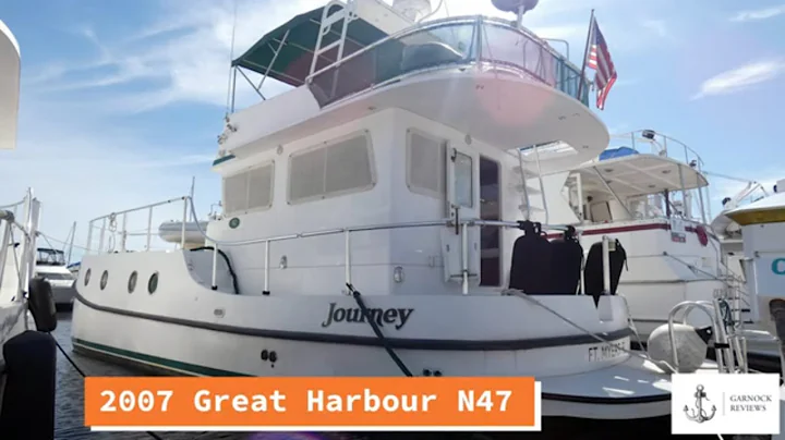 [Sold] - $499,000 - (2007) Great Harbour N47 "Journey" Trawler Yacht For Sale