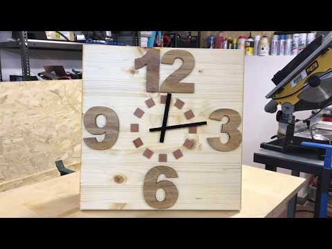 Video: Come Fare Un Orologio In Legno