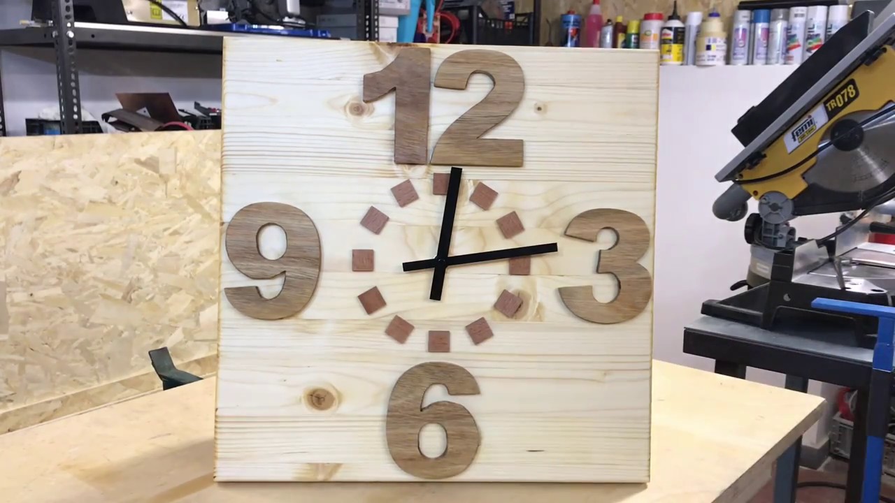 Come costruire un Orologio in legno Fai da Te Homemade wooden wall clock YouTube Come costruire un Orologio in legno Fai da Te Homemade wooden wall clock YouTube