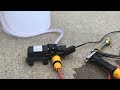 Testing Portable 12v Car Washer